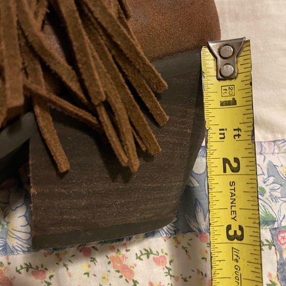Carlos by Carlos Santana Lever fringe boots sz 10🤎 - Picture 7 of 17